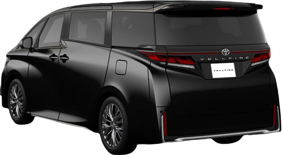 New Toyota Vellfire Z Premier photo: Back view image