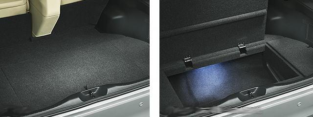 New Toyota Vellfire Royal Lounge pictures: LED Light
