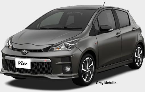 New Toyota Vitz GR-Sport body color: GRAY METALLIC