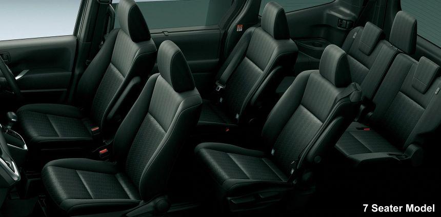 New Toyota Voxy Hybrid photo: Interior view image (7 Seater Model)