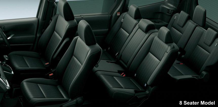 New Toyota Voxy Hybrid photo: Interior view image (8 Seater Model)