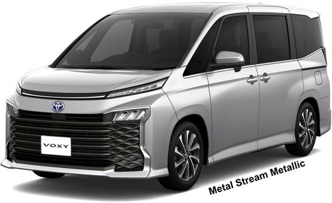 New Toyota Voxy Hybrid SZ body color: Metal Stream Metallic