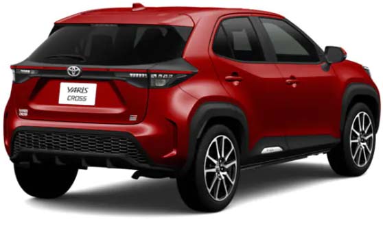 New Toyota Yaris Cross GR Sport photo: Back view image