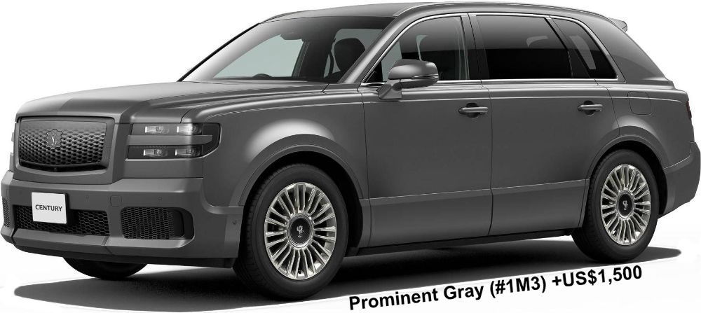 美品　レア　CENTURY SUV カタログ ディーラーオプションカタログ付き Toyota Century SUV New 2025 model in Japan, Import by Dealer