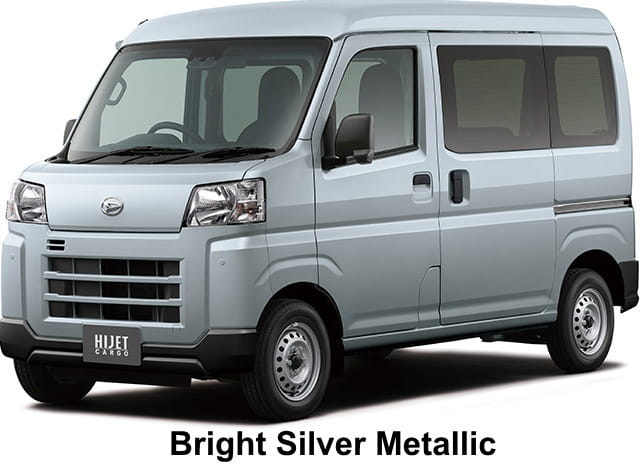 Daihatsu Hijet Cargo body color: Bright Silver Metallic