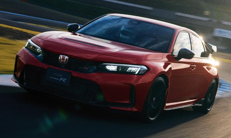 New Honda Civic Type-R Racing Black Package photo: Front view image
