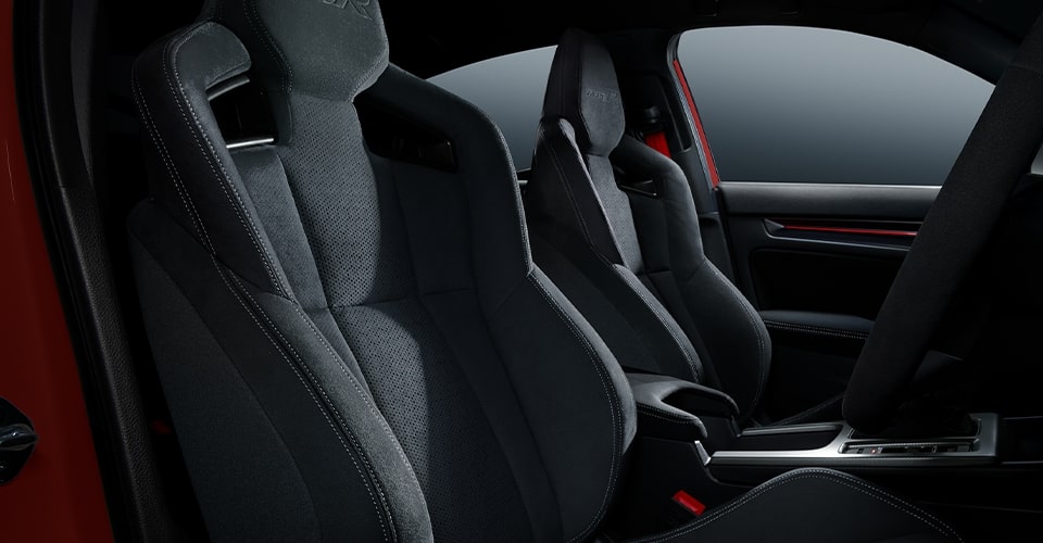 New Honda Civic Type-R Racing Black Package photo: Interior view image