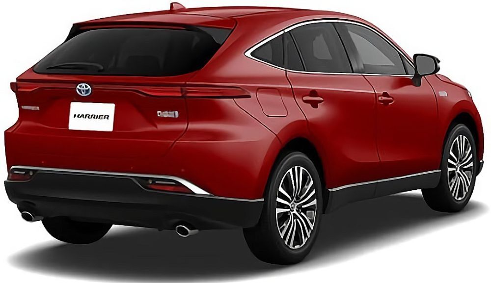 New Toyota Harrier PHEV photo: Back view image