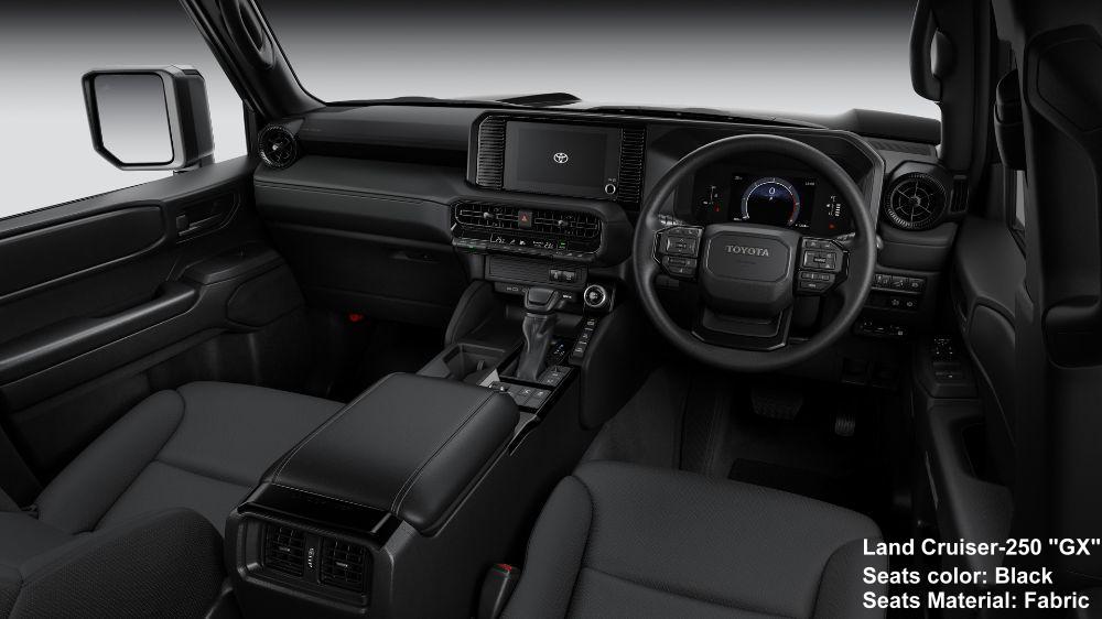 New Toyota Land Cruiser-250 GX photo: Cockpit view image