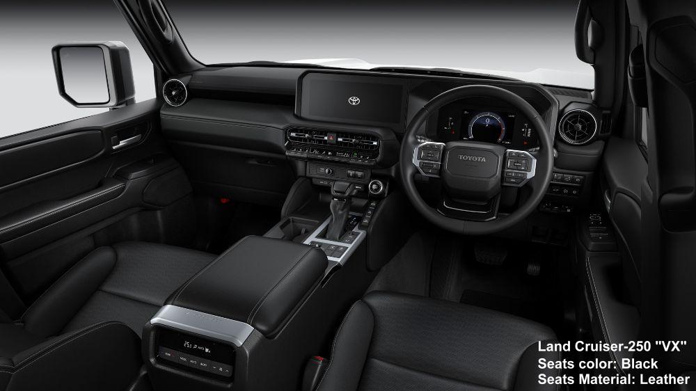 New Toyota Land Cruiser-250 VX photo: Cockpit view image