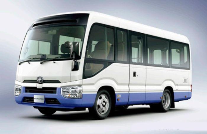 Toyota Coaster Big Van picture: Front view image