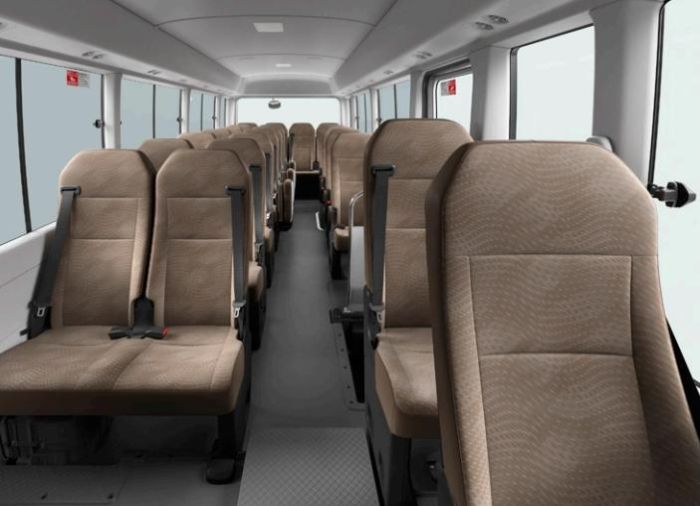 Toyota Coaster GX picture: Interior view image