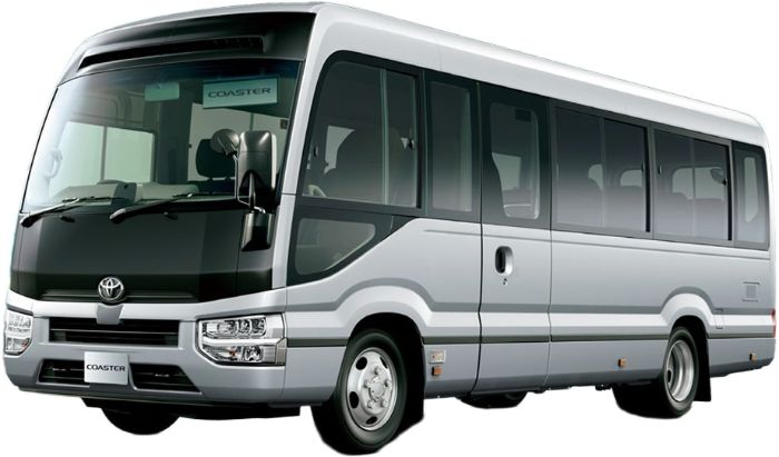 Toyota Coaster GX picture: Front view image