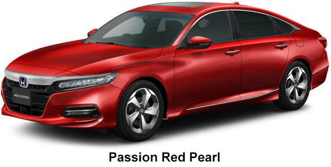 Honda Accord e:HEV Color: Passion Red Pearl