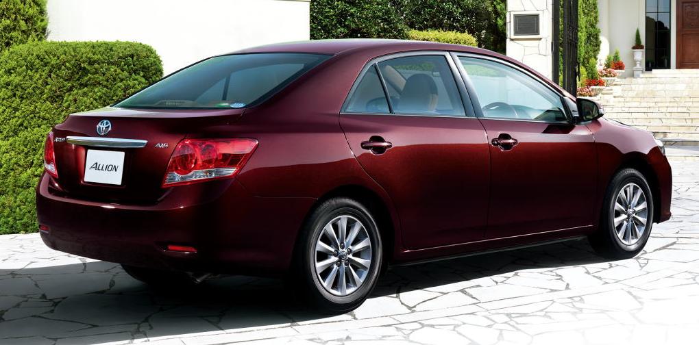 New Toyota Allion photo: Back image