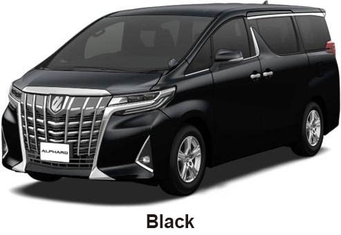 Toyota Alphard Color: Black
