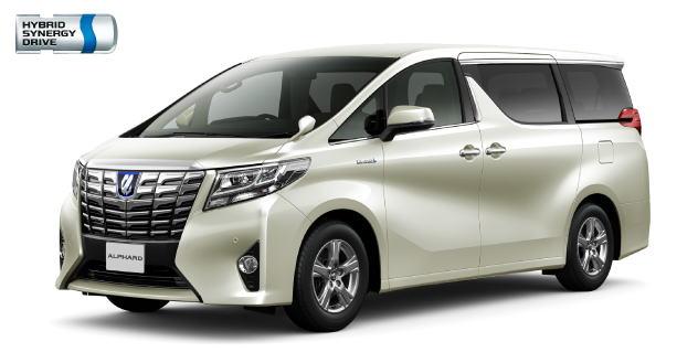 New Toyota Alphard Hybrid photo: Front view