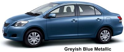 Greyish Blue Metallic
