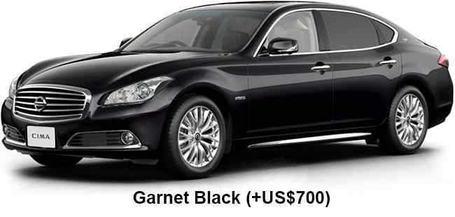 Nissan Cima Color: Garnet Black