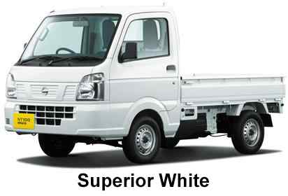 Nissan NT100 Clipper Truck Color: Superior White