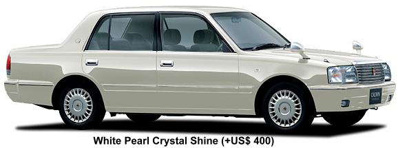 White Pearl Crystal Shine (+US$ 400)