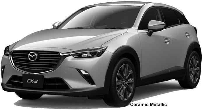 New Mazda CX3 body color: Ceramic Metallic