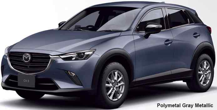 New Mazda CX3 body color: Polymetal Gray Metallic
