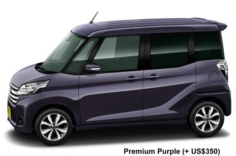 New Nissan Dayz Roox Highway Star Body colors, Full variation of