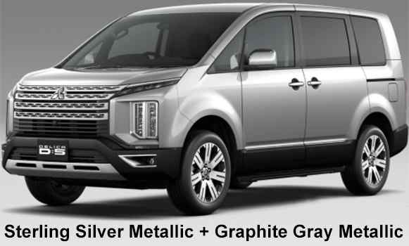Mitsubishi Delica D5 Color: Sterling Silver Metallic Graphite Gray Metalli