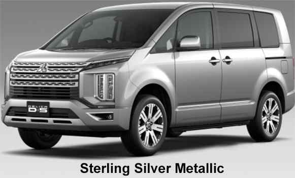 Mitsubishi Delica D5 Color: Sterling Silver Metalli