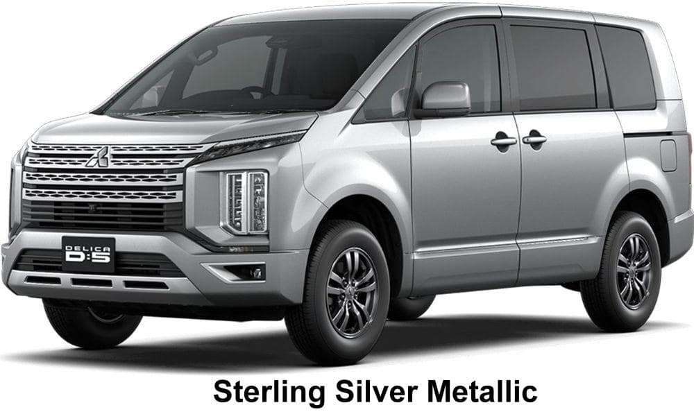 Mitsubishi Delica D5 body color: Sterling Silver Metallic