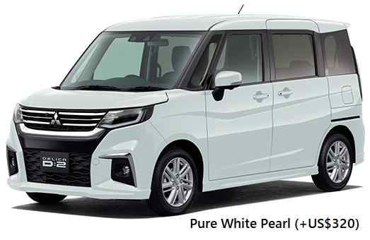 New Mitsubishi Delica D2 Hybrid body color: Speedy Blue Metallic