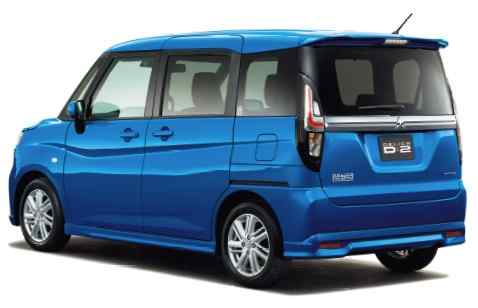 New Mitsubishi Delica D2 Hybrid photo: Rear view