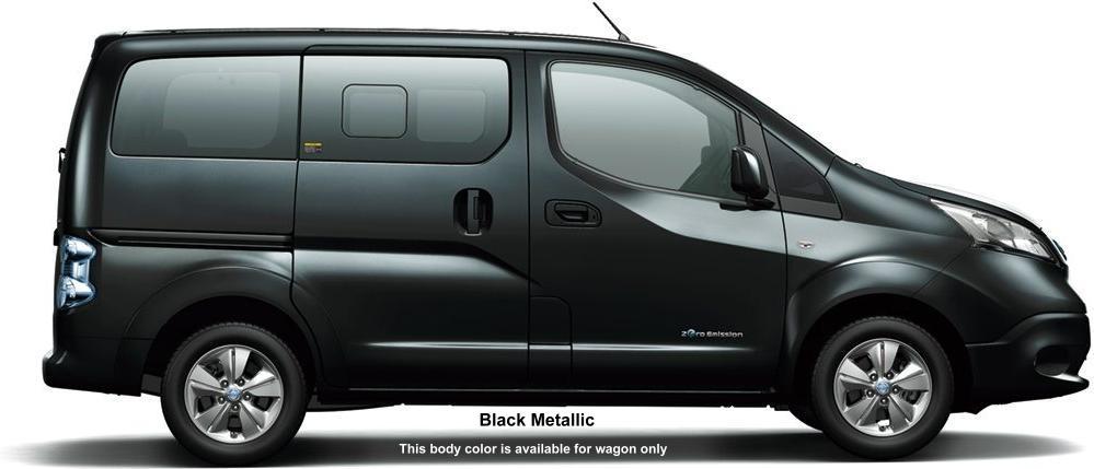 New Nissan e-NV200 van body color: BLACK METALLIC