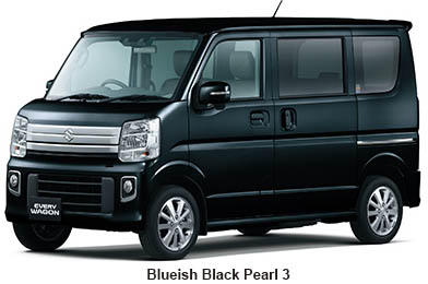 Suzuki Every Wagon Color: Blueish Black Pearl