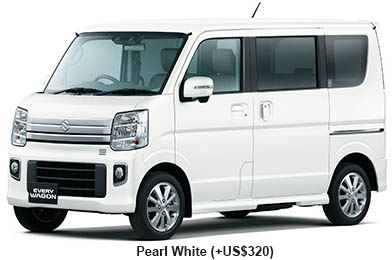 Suzuki Every Wagon Color: Pearl White