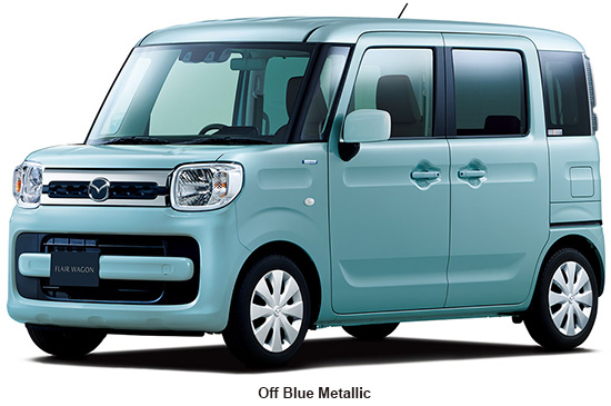 Mazda Flair Wagon Color: Off Blue Metallic