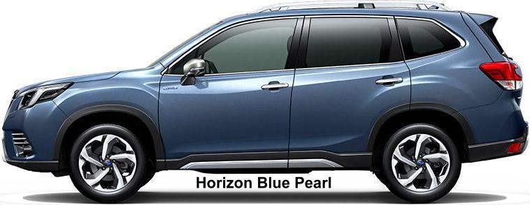 New Subaru Forester body color: Horizon Blue Pearl
