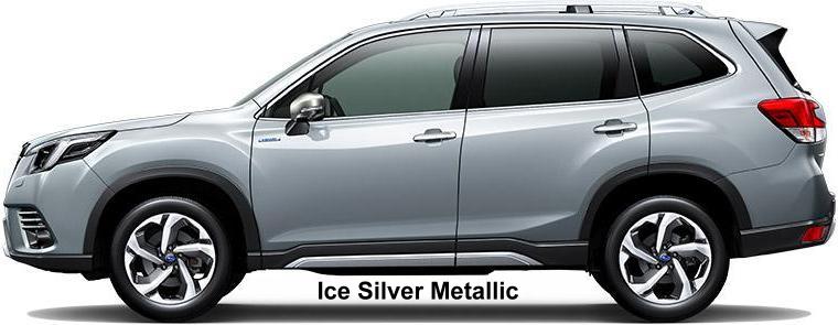 New Subaru Forester body color: Ice Silver Metallic