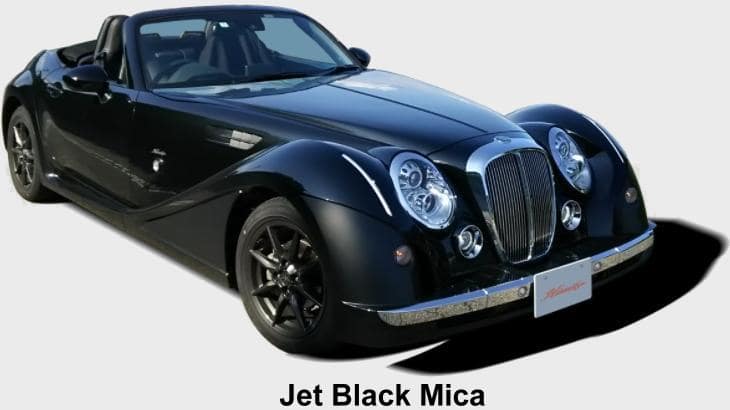 New Mitsuoka Himiko body color: JET BLACK MICA