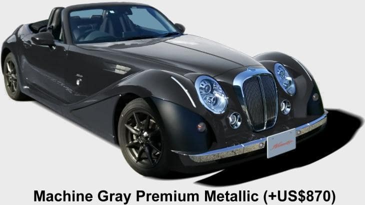 New Mitsuoka Himiko body color: MACHINE GRAY PREMIUM METALLIC (OPTION COLOR +US$870)
