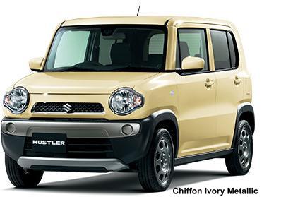 New Suzuki Hustler body color: CHIFFON IVORY METALLIC