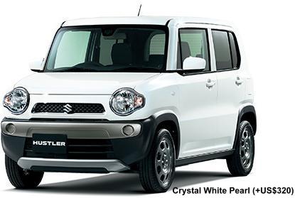 New Suzuki Hustler body color: CRYSTAL WHITE PEARL (+US$320)