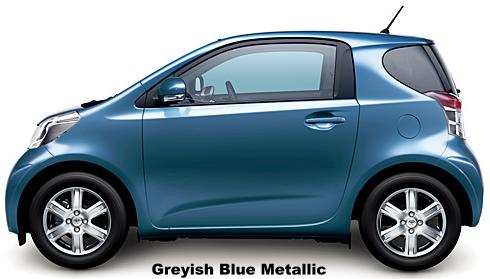 Greyish Blue Metallic