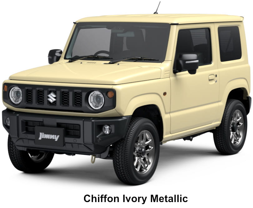 Suzuki Jimny XC body color: Chiffon Ivory Metallic