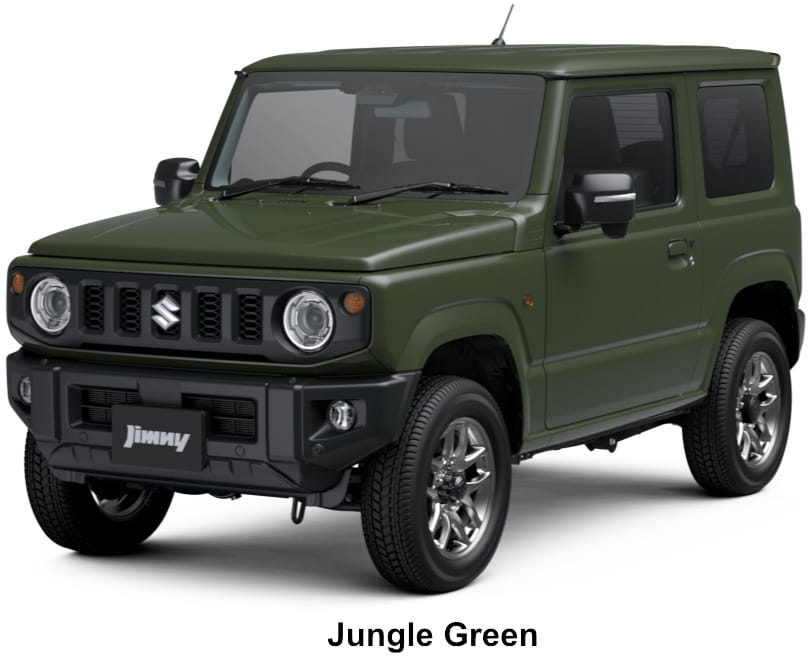 Suzuki Jimny XC body color: Jungle Green