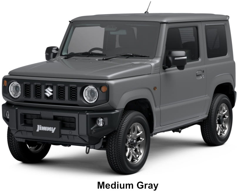 Suzuki Jimny XC body color: Medium Gray