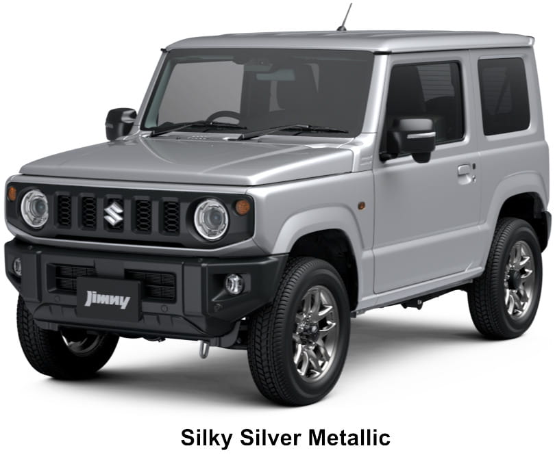 Suzuki Jimny XC body color: Silky Silver Metallic