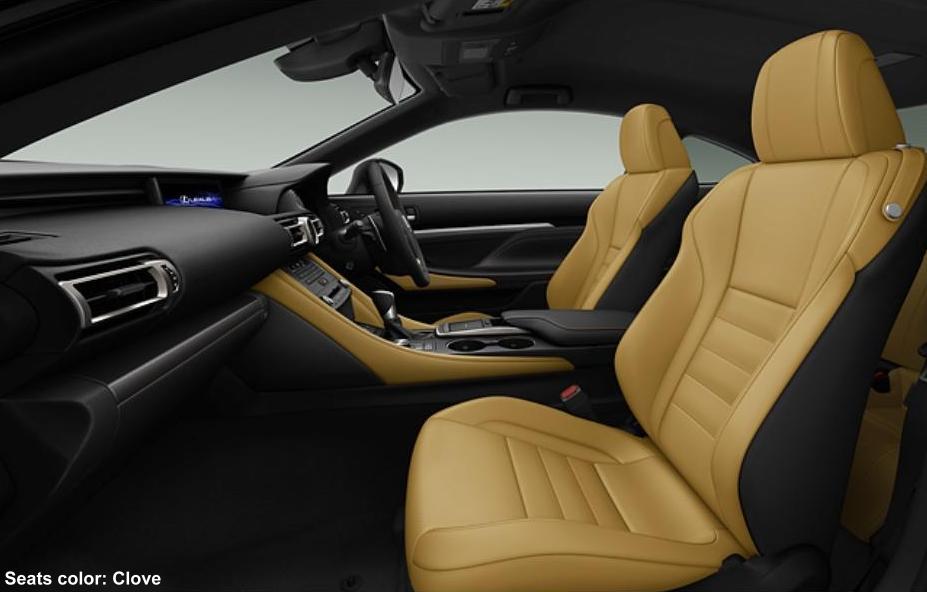 New Lexus RC300H Interior photo: CLOVE