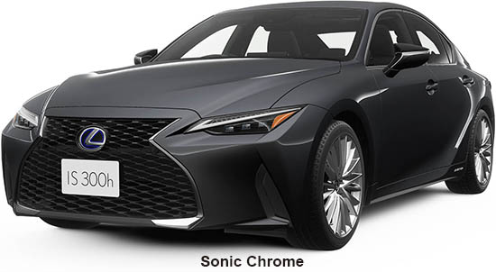 New Lexus IS300h body color: Sonic Chrome